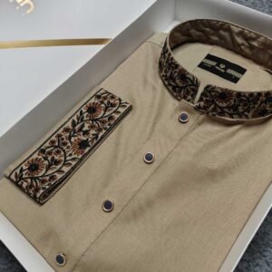 Cotton Fabrics Panjabi Beige AK1005